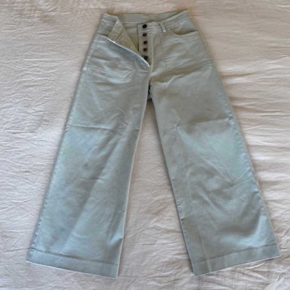 LOUP SIMONE JEANS - IVORY - SIZE SMALL